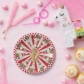 Kerstakkers met kerstarecrobakkers papieren bordje (Feest)