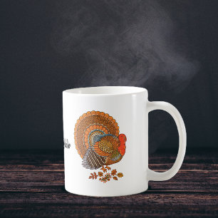 Kerstakt Thanksgiving Turkey Koffiemok
