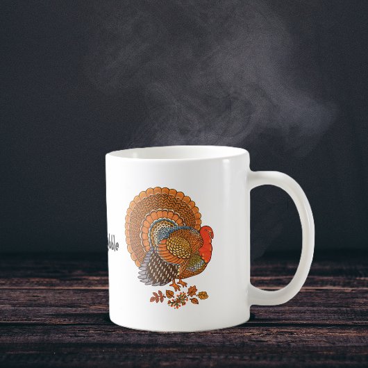 Kerstakt Thanksgiving Turkey Koffiemok
