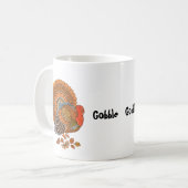 Kerstakt Thanksgiving Turkey Koffiemok (Voorkant links)