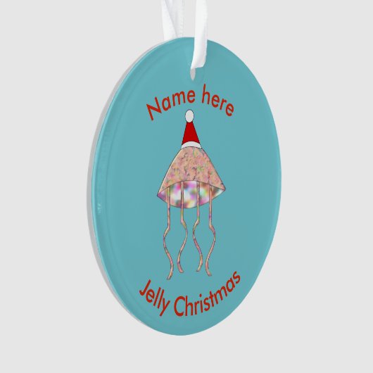 Kerstakwal Acrylversiering Ornament (voorkant)