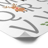 kerstalfabet poster (Hoek)