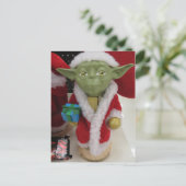 KerstAlien Feestdagenkaart (Staand voorkant)