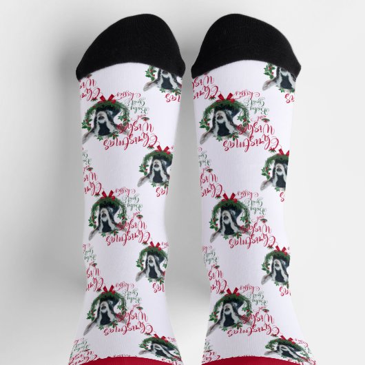 kerstalpiene Baby geitewijn Sokken (Top)