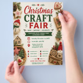 Kerstambachtmarkt Flyer (Hand)