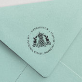 kerstanananas | Terugkeeradres feestdag Zelfinktende Stempel