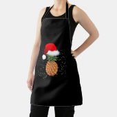Kerstananas met kerstmuts Kerstvakantie Schort (Insitu)