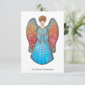 Kerstanenkaart (Staand voorkant)