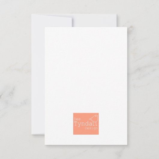 Kerstanenkaart (Achterkant)