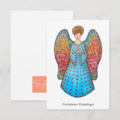 Kerstanenkaart (Voorkant / Achterkant)