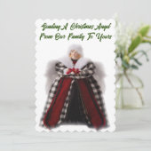 Kerstanenkaart Feestdagenkaart (Staand voorkant)