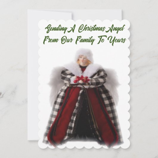 Kerstanenkaart Feestdagenkaart (Voorkant)