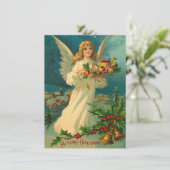 Kerstanenkaart Feestdagenkaart (Staand voorkant)