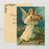 Kerstanenkaart Feestdagenkaart (Voorkant / Achterkant)