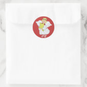 Kerstangel 7 - Vakantische Stickers (Tas)