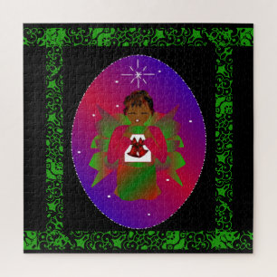 Kerstangel Baby Boy-Joy aan de Grafisch van de Wer Legpuzzel