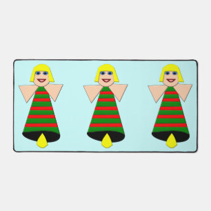 KerstAngel Bell Bureaumat