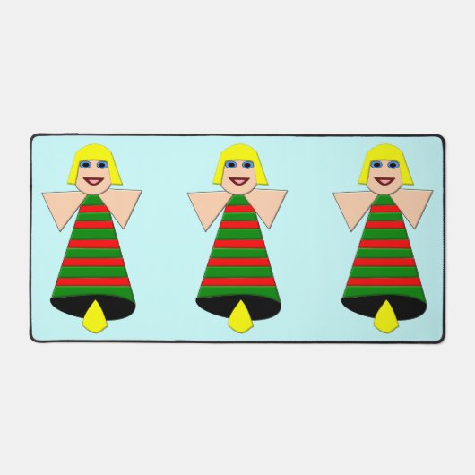 KerstAngel Bell Bureaumat (Voorkant)