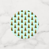 kerstAngel Bell gepersonaliseerd Confetti (Kleine voorkant)