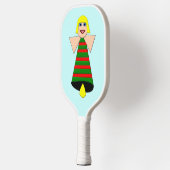 KerstAngel Bell Pickleball Paddle (Links)