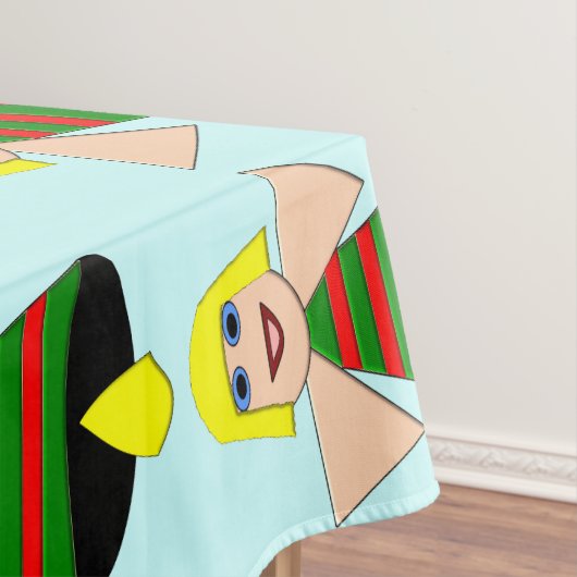 KerstAngel Bell Tablecloth Tafelkleed (Voorbeeld)