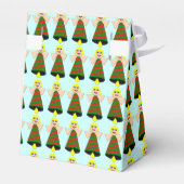 KerstAngel Bell voor de kerstbox Bedankdoosjes (Achterkant)