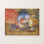 Kerstangel Burne-Jones Pre-Raphaelite Puzzle Legpuzzel (Horizontaal)