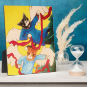 KerstAngel Cherub Cats Fotoplaat (Zijkant)