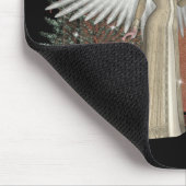 Kerstangel Design 1 Mousepad Muismat (Hoek)