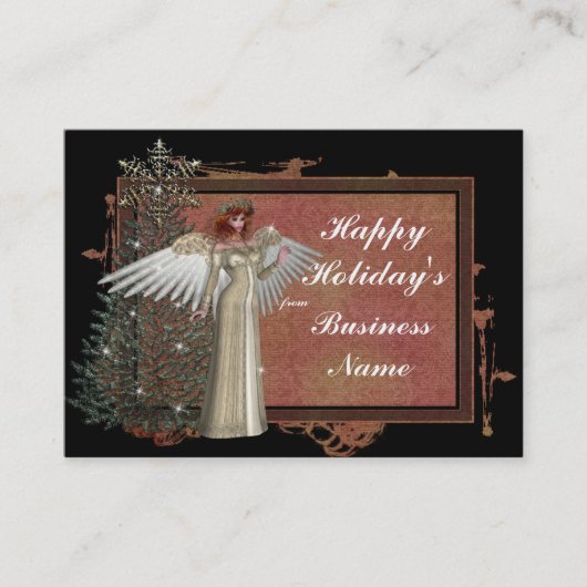 KerstAngel Design 1-Visitekaartje Visitekaartje (Voorkant)