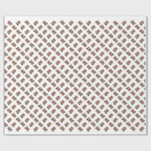 Kerstangel Design 1 - Vrolijk kerstfeest Cadeaupapier (Vlak)