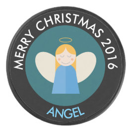 KerstAngel Hockey Puck