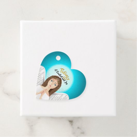 KerstAngel Holiday Bedankjes Labels (In situ)