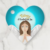 KerstAngel Holiday Bedankjes Labels (Voorkant)