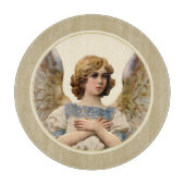 Kerstangel Holiday Cheeseboard Cookie Bord Snijplank (Voorkant)