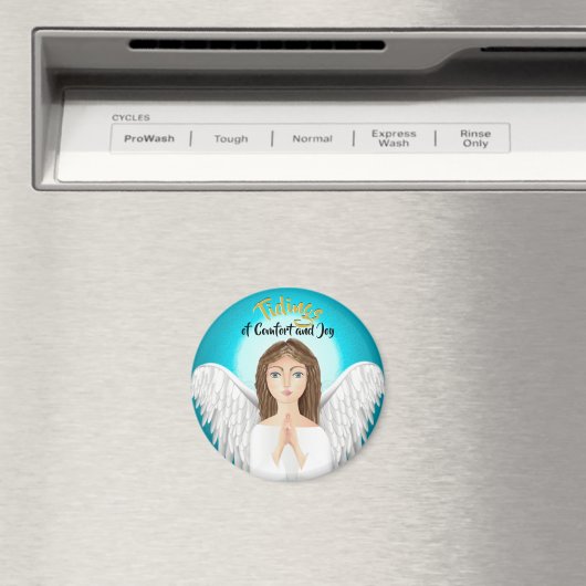 KerstAngel Holiday Magneet (Insitu (Vaatwasser))