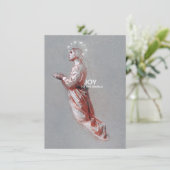 KerstAngel Joy Feestdagenkaart (Staand voorkant)
