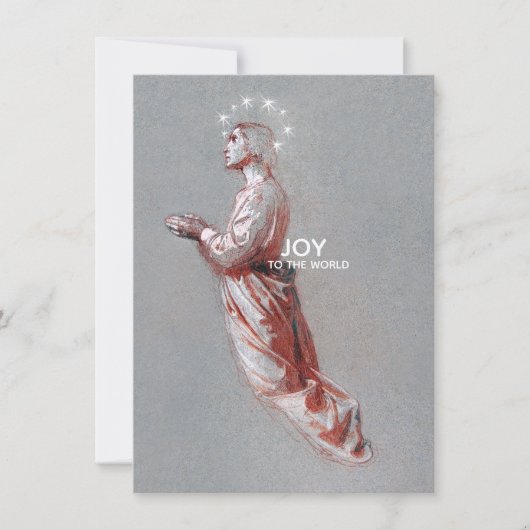 KerstAngel Joy Feestdagenkaart (Voorkant)