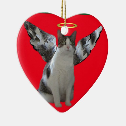 kerstangel Kat Ornament (Rechts)