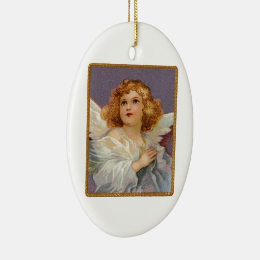 Kerstangel Keramisch Ornament (Rechts)