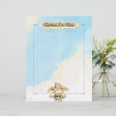 Kerstangel-koeskoeken, feestmenu (Staand voorkant)