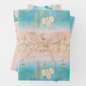 kerstangel met onmiddellijke verpakking Papierblad Inpakpapier Vel (In situ)