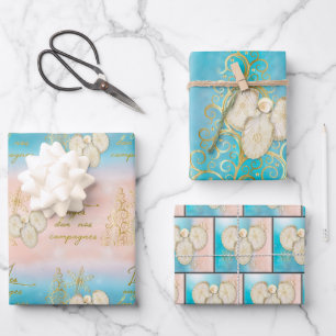 kerstangel met onmiddellijke verpakking Papierblad Inpakpapier Vel