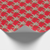 Kerstangel Mice Holiday inpakpapier (Hoek)