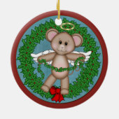 KerstAngel Mouse Keramisch Ornament (Achterkant)