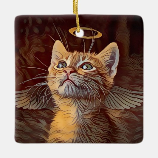 Kerstangel Ornament (Voorkant)