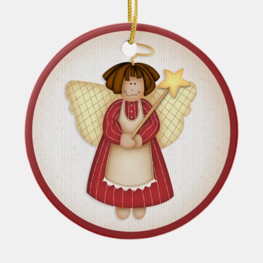 kerstangel Ornament d2 (Voorkant)