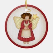 kerstangel Ornament d2 (Achterkant)