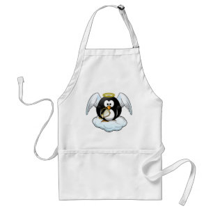 KerstAngel Penguin Standaard Schort