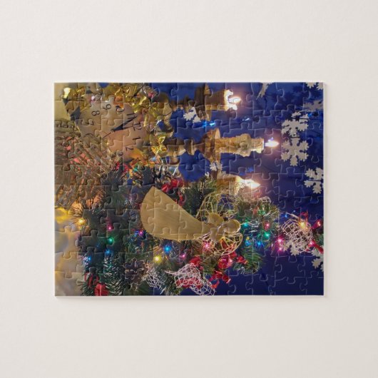 Kerstangel Puzzle Legpuzzel (Horizontaal)